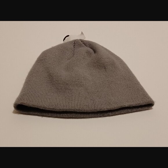 Hurley Grey Icon Staples Beanie Hat OSFM NWT - Picture 7 of 8